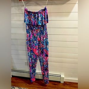 Strapless Lilly Pulitzer romper
